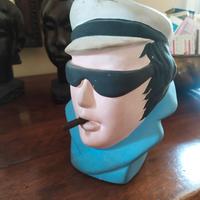 Salvadanaio in terracotta Elvis Presley 