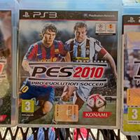 lotto giochi PS3: PES 2009/2010/2012