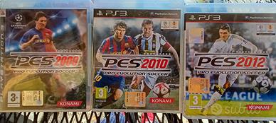 lotto giochi PS3: PES 2009/2010/2012