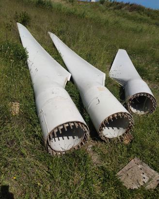 Lame per turbina eolica