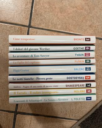 Collezione di libri “ gli indimenticabili “
