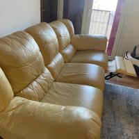 Divano in pelle