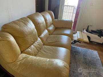 Divano in pelle