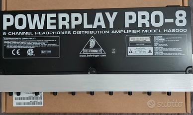 Behringer Powerplay Pro-8 HA8000 - Amplificatore