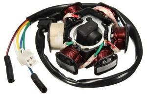 Statore volano motore cinese scooter 4 t GY6 50