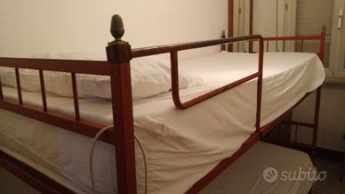 Letto a castello in ferro Vintage