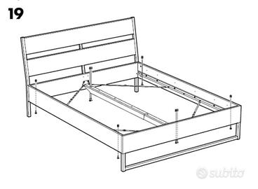 Letto Ikea Trysil  140 