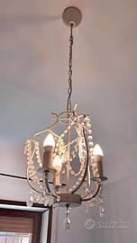 Lampadario Ikea "chandelier" a tre bracci