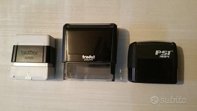 N° 3 Timbri automatici