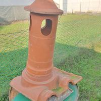 Comignolo - Torrino Ø 15 + Ø 20 cm argilla - cotto