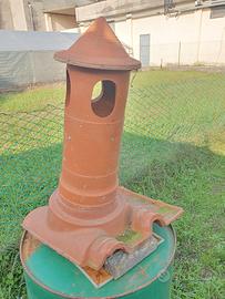 Comignolo - Torrino Ø 15 + Ø 20 cm argilla - cotto