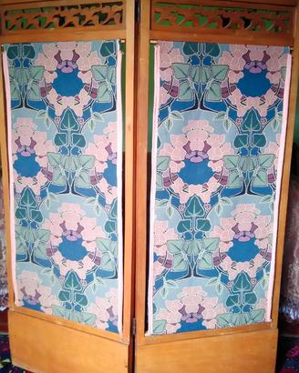 Paravento originale liberty