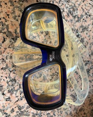 Maschera sub con lenti graduate