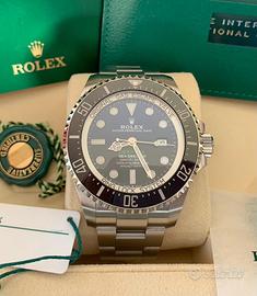 Rolex Deepsea blu acciao ref 126660 full set