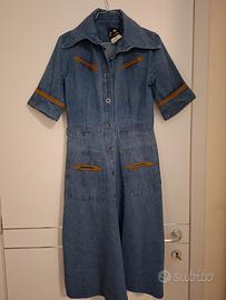 abito in denim vintage 