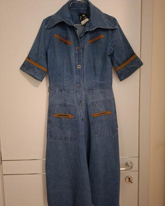 abito in denim vintage 