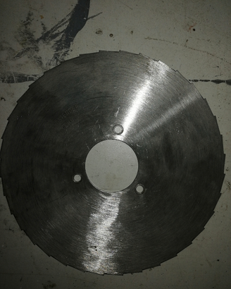 Disco acciaio da 230mm+disco abrasivo di fibra