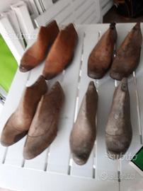 Antiche forme per scarpe in legno
