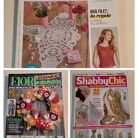 N.3 RIVISTE UNCINETTO SCIARPE-BERRETTI...