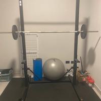 RACK PALESTRA DECATHLON PIEGHEVOLE