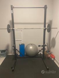 RACK PALESTRA DECATHLON PIEGHEVOLE