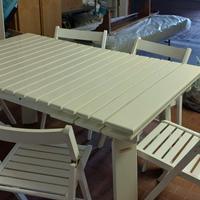 Tavolo da giardino + 8 sedie Foppapedretti