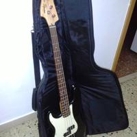 Basso elettrico mancino Squier precision by Fender
