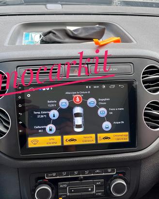Autoradio Android Per Tiguan 2008-2015 CarPlay