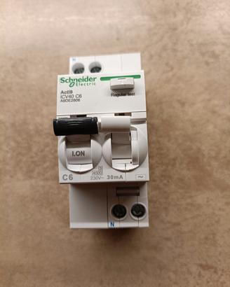 Interruttore magnetotermico differenziale