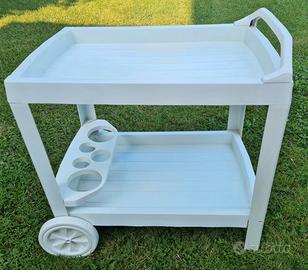 carrello da giardino con ruote