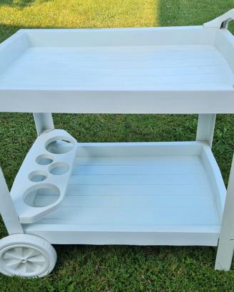 carrello da giardino con ruote