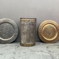 Set 2 piatti Marocchini da tavolo + Cesta