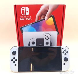 Nintendo Switch OLED Bianca 64GB Completa Scatola