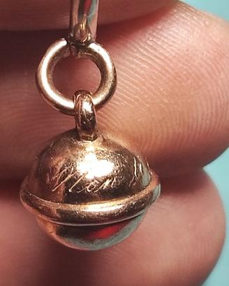 Ciondolo campanellino dodo con anello