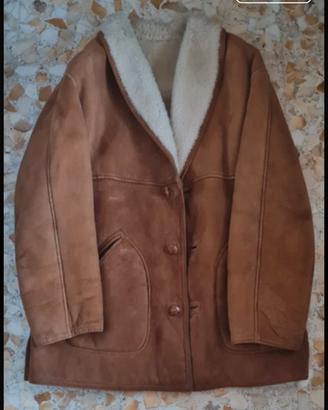 Montone Shearling Vintage Uomo XL/XXL