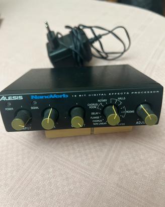 ALESIS NANOVERB reverbero,corus,etc professionale