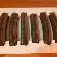 Trenini elettrici marklin con rotaie e scambi