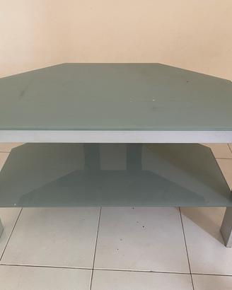 Mobiletto porta TV vetro