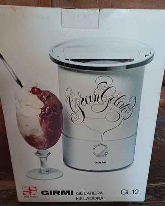 Gelatiera Girmi GranGelato GL12 Vintage