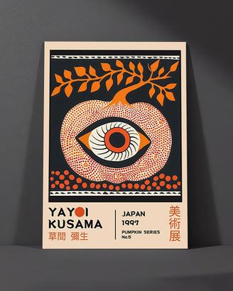 Yayoi Kusama Pumpkin Series No.5 Wall Home Decor