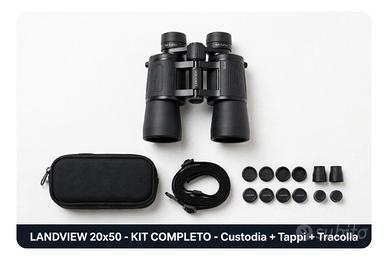 BINOCOLO LANDVIEW 20X50 56m/1000m  Field 8.2°.