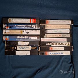 lotto 15 vhs registrate da tv