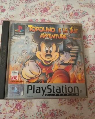 Topolino e le sue avventure PS1 completo