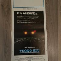 LOCANDINA ORIGINALE DEL FILM TUONO BLU