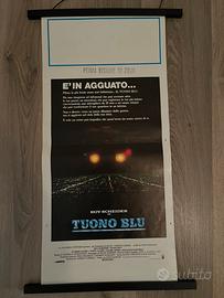 LOCANDINA ORIGINALE DEL FILM TUONO BLU