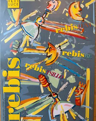 Poster vintage NESPOLO UGO REBIS ILTI LUCE