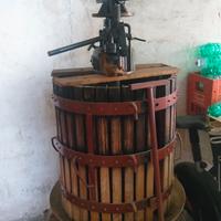 torchio idraulico per uva