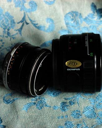 Olympus 37/70 e Om 50 f 1,8