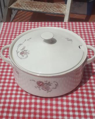 "Catino antico in ceramica SCI LAVENO – Decoro bl