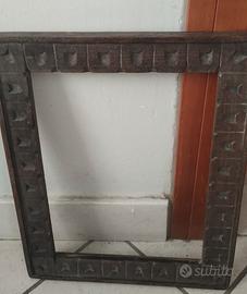 Cornice legno intagliato 